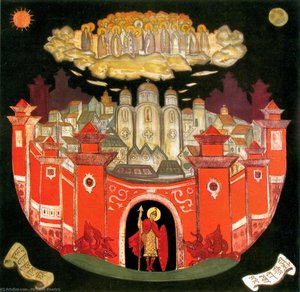 The Saints Have Gone - Leave Gleb As Keeper — Nicholas Roerich