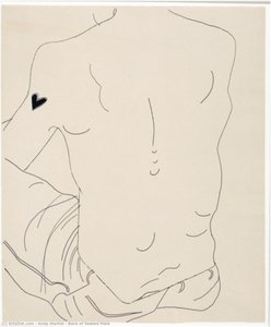 Back Of Seated Male — Andy Warhol