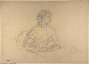Study For Mme Théodore Gobillard (née Yves Morisot) — Edgar Degas