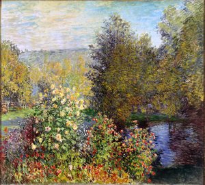Ett Hörn Av Trädgården I Montgeron — Claude Monet