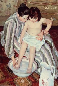 The Child's Bath — Mary Stevenson Cassatt