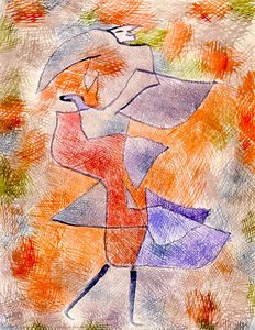 Diana In The Autumn Wind — Paul Klee