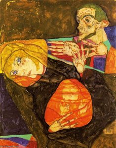 Untitled (3998) — إغون شيله, Expressionism