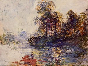 The River — Claude Monet