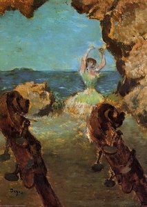 Dancer On Stage — Edgar Degas