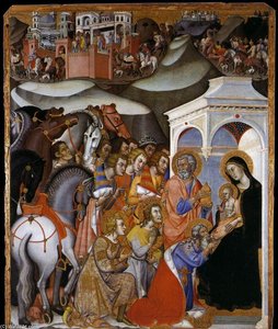 The Adoration Of The Magi — Bartolo Di Fredi