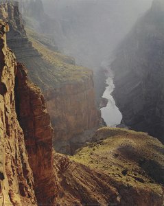 View Up Colorado River, Toroweap Point, Arizona, August 13, 1969 — Eliot Porter
