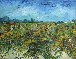 The Green Vineyard — Vincent Willem Van Gogh