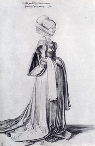A Nuremberg Costume Study — Albrecht Dürer, Northern Renaissance