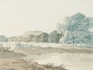 Distant View Of Pir Pahar, Near Monghyr — Thomas Daniell