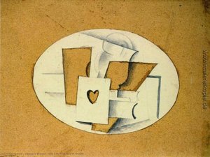 Still Life With Ace Of Hearts — Georges Braque