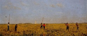 Pushing For Rail — Thomas Eakins