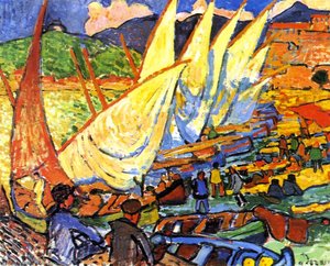 Fishing Boats, Colioure — André Derain