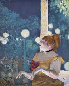 The Cafe Concert (the Song Of The Dog) — Edgar Degas