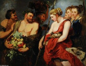 Diana, Returning From The Chase — William Etty, Neoclassicism