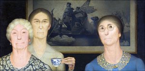 Daughters Of Revolution — Grant Wood