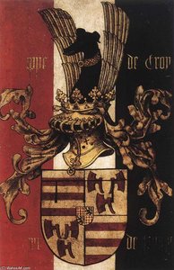 Portrait Diptych Of Philippe De Croy (reverse Side) — Rogier Van Der Weyden