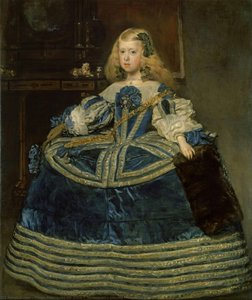 Infanta Margarita Teresa In A Blue Dress — Diego Velázquez
