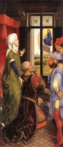 Bladelin Triptych (left Wing) — Rogier Van Der Weyden