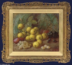 Greengages, Plums And Grapes — Vincent Clare