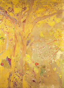Yellow Tree — Odilon Redon