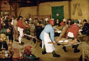 Peasant Wedding — Pieter Bruegel The Elder