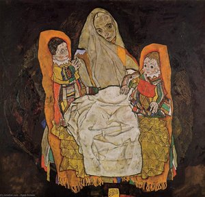 Mother With Two Children — Egon Schiele