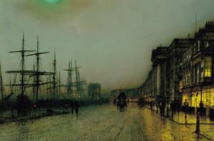 Canny Glasgow — John Atkinson Grimshaw