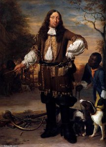 Portrait Of Johan De La Faille — Johannes Verkolje