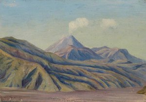 Smoke Over Volcano, Java — Marianne Northová