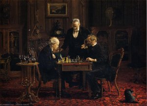 The Chess Player — Thomas Eakins