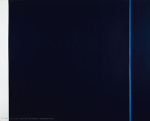 Midnight Blue — Barnett Newman