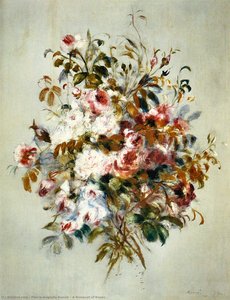 A Bouquet Of Roses — Pierre-auguste Renoir