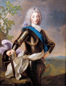 Portrait Of Louis Xv — Alexis Simon Belle