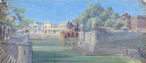 Great Tank At Govardhan, Delhi, India