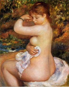 After The Bath — Pierre-auguste Renoir