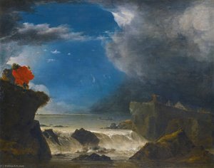 The Breach Of The Sint Anthonisdijk On The Night Of 5 6 March 1651 — Jan Asselijn