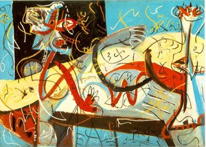 Stenographic Figure — Paul Jackson Pollock