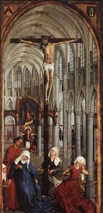 Seven Sacraments (central Panel) — Rogier Van Der Weyden