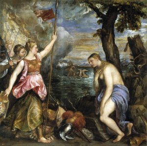 Španielsko Obetáva Náboženstvo — Titian Ramsay Peale Ii