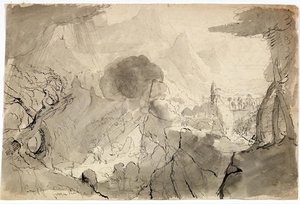 Expulsion From The Garden Of Eden — Thomas Cole