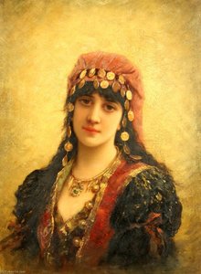 An Eastern Beauty — Emile Eisman Semenovsky