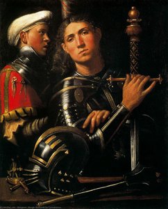 Portrait Of A Gentleman In Armor