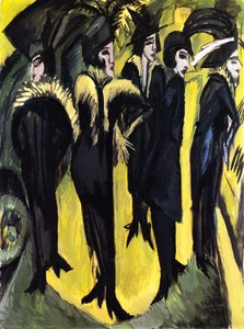Five Women On The Street — Ernst Ludwig Kirchner
