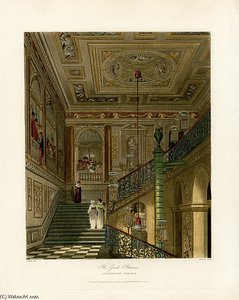 Great Staircase, Kensington Palace — Charles Wild