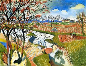 Landscape (blue) — André Derain