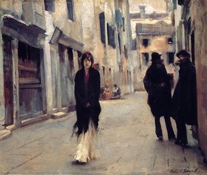 Street In Venice — John Singer Sargent