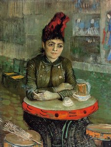 Woman In The 'cafe Tambourin' — Vincent Willem Van Gogh