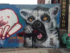 Murale Di Masai — Louis Masai