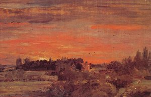East Bergholt Rectory — John Constable